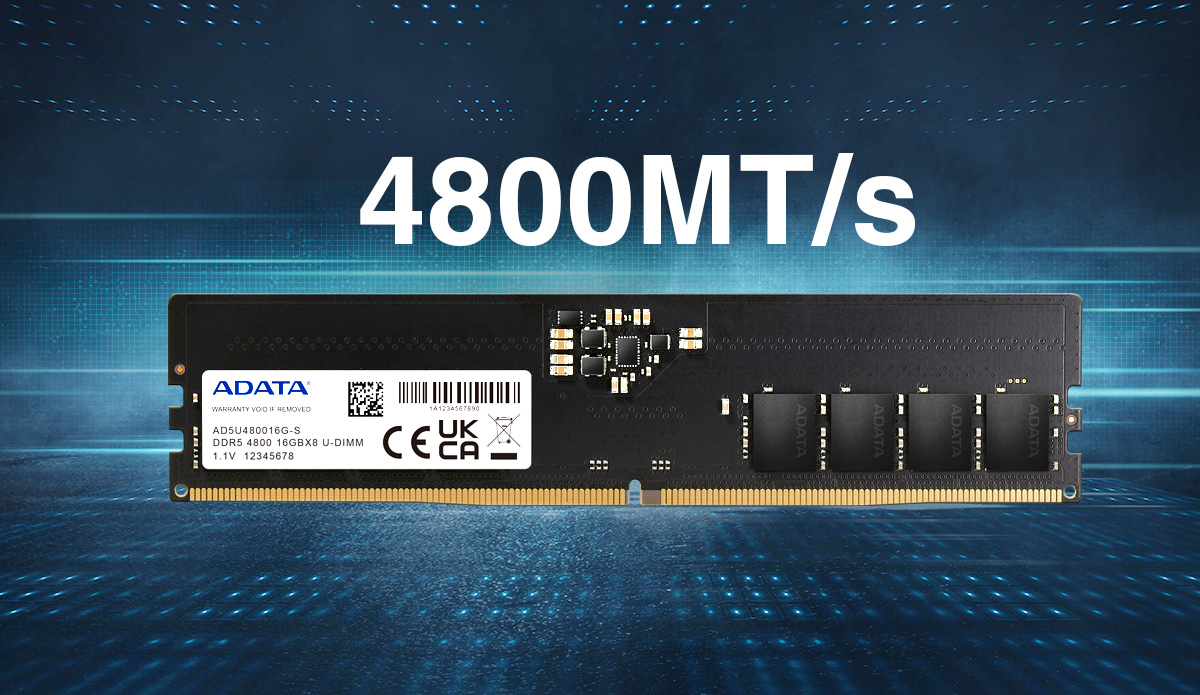 DDR5-4800 U-DIMM DARM Memory Module | ADATA (Singapore)