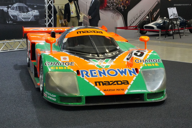 オートモビル カウンシル2021」の会場から（特別展示「マツダ、ルマン