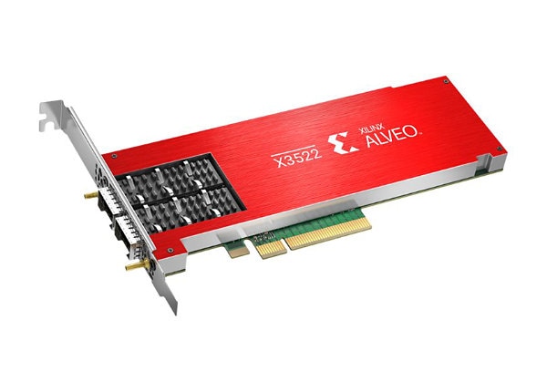Xilinx Alveo X3522 - network adapter - PCIe 4.0 x8 - 10Gb Ethernet
