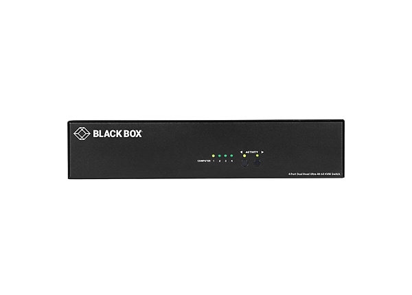 Black Box 4-Port 4K HDMI Dual-Head KVM Switch - HD6224A-R2 - KVM