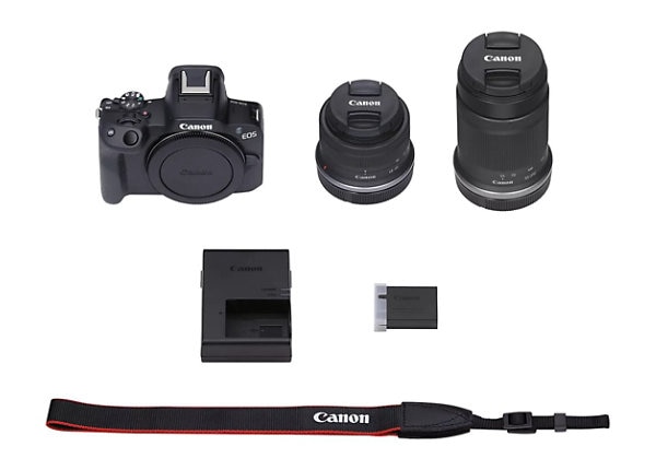 Canon EOS R50 - digital camera RF-S 18-45mm F4.5-6.3 IS STM lens
