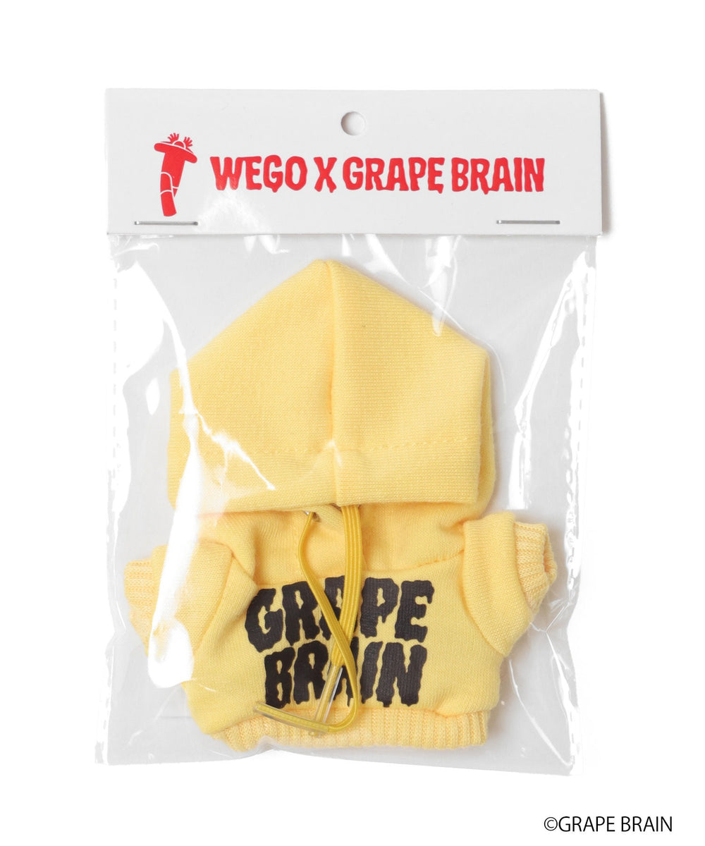 GRAPE BRAIN×WEGOコラボぬいパーカー – WEGO ONLINE STORE