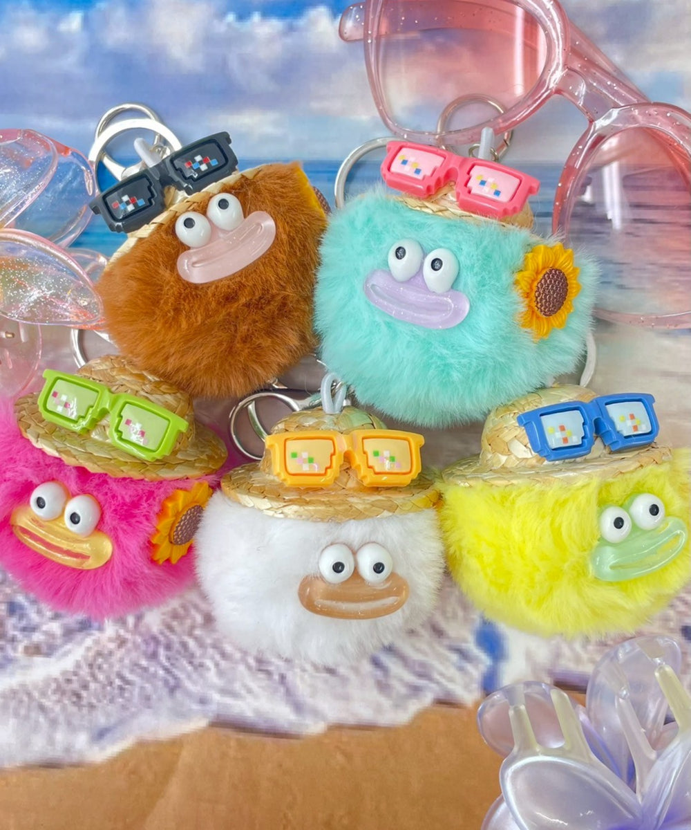 サマバケ麦わらモンスターぬいぐるみキーホルダー｜WEGO（ウィゴー