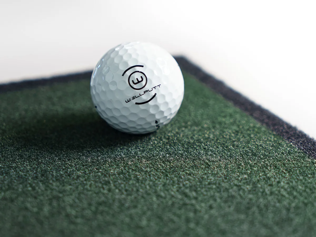 Putting training mat golf indoor - 16ft Ultimate Fitting | Wellputt