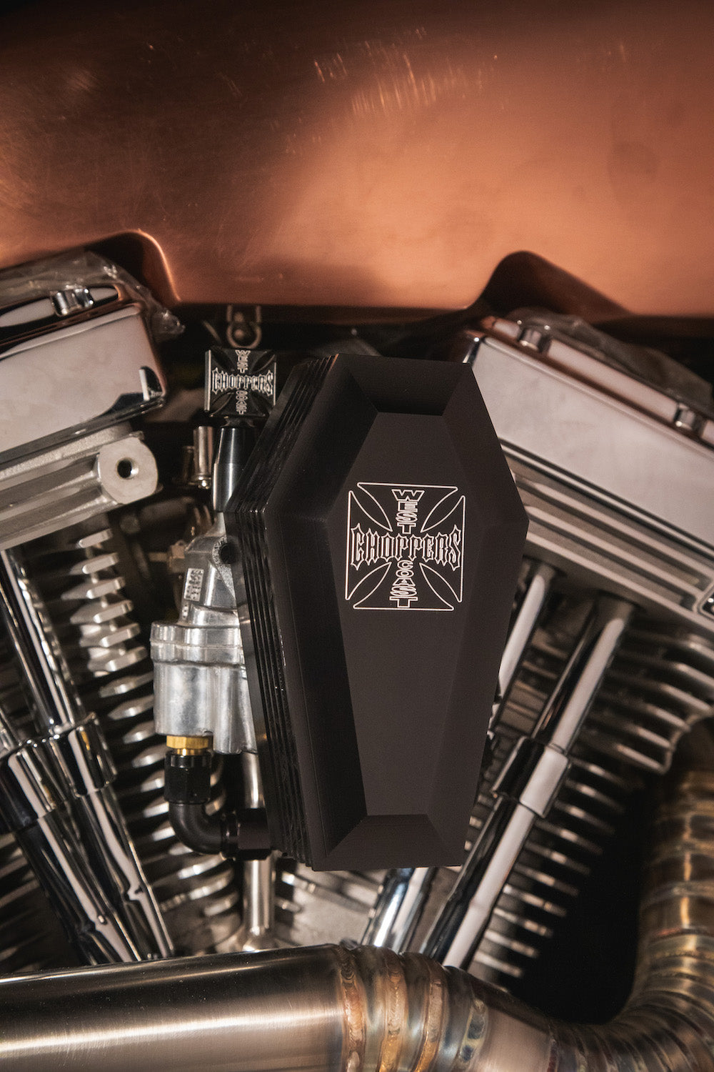 Double G Coffin Air Cleaner kit – West Coast Choppers