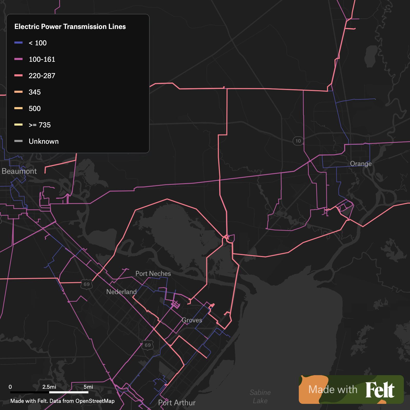 ZIP Codes in Orange County, Texas