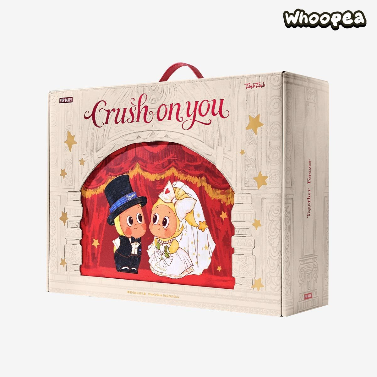 POP MART Twinkle Twinkle Crush On You Series Vinyl Plush Doll Gift