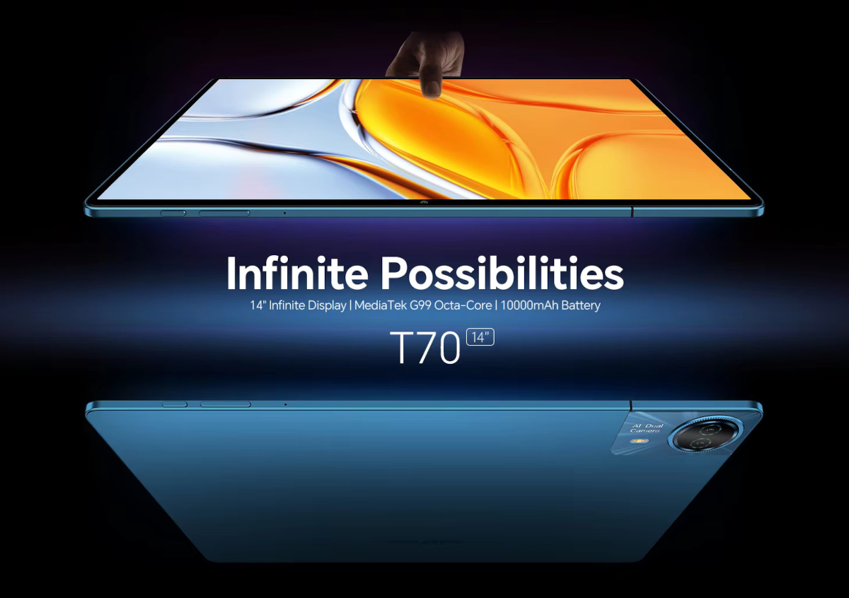 Teclast T70 － でかい！なんと14インチサイズのAndroidタブレットが