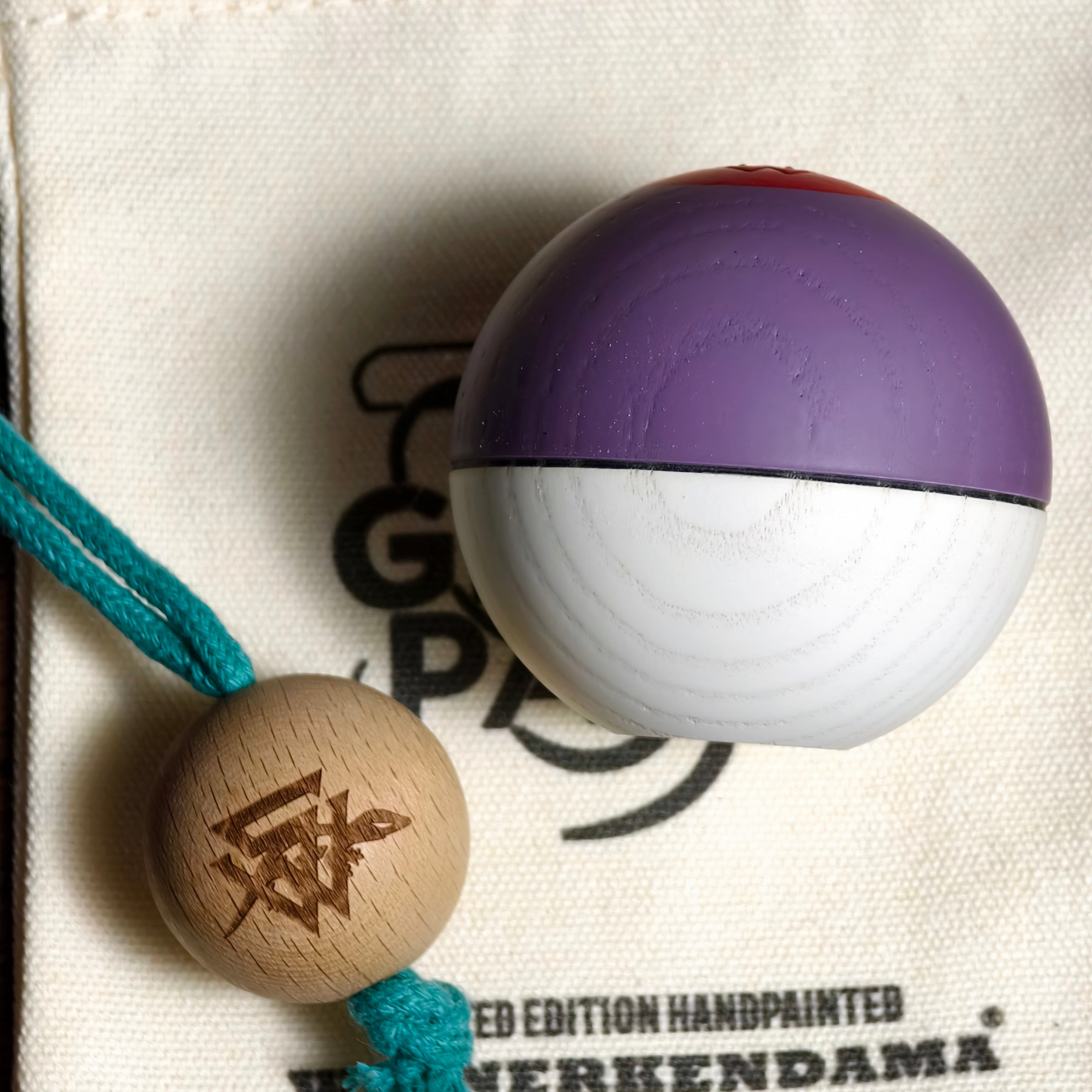 Winner Kendama Gecko paint Lavender tama only NEW