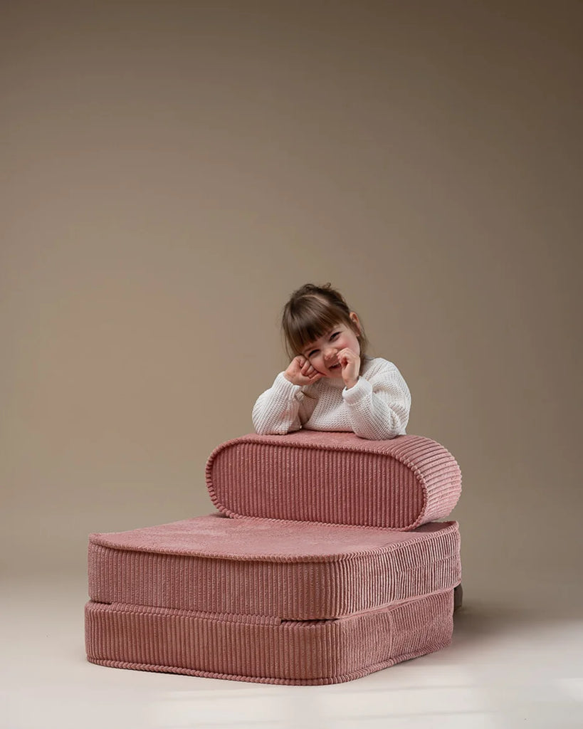 Wigiwama | Pink Mousse Flip Chair | Quality Certified Materials
