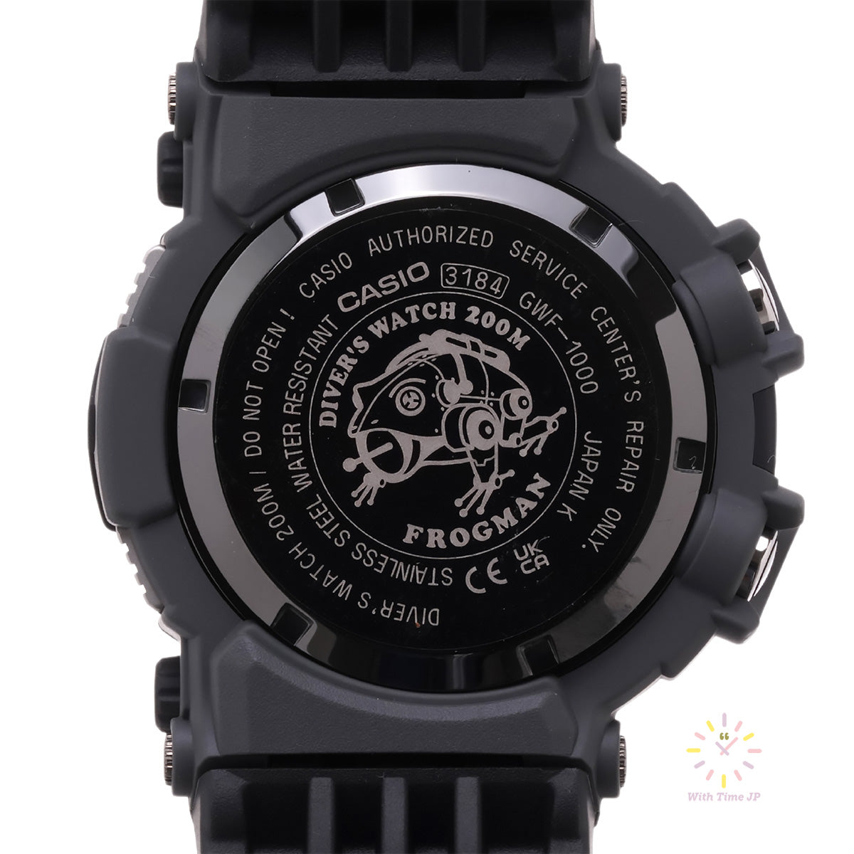 CASIO MASTER OF G - SEA FROGMAN GWF-1000-1JF – With Time JP