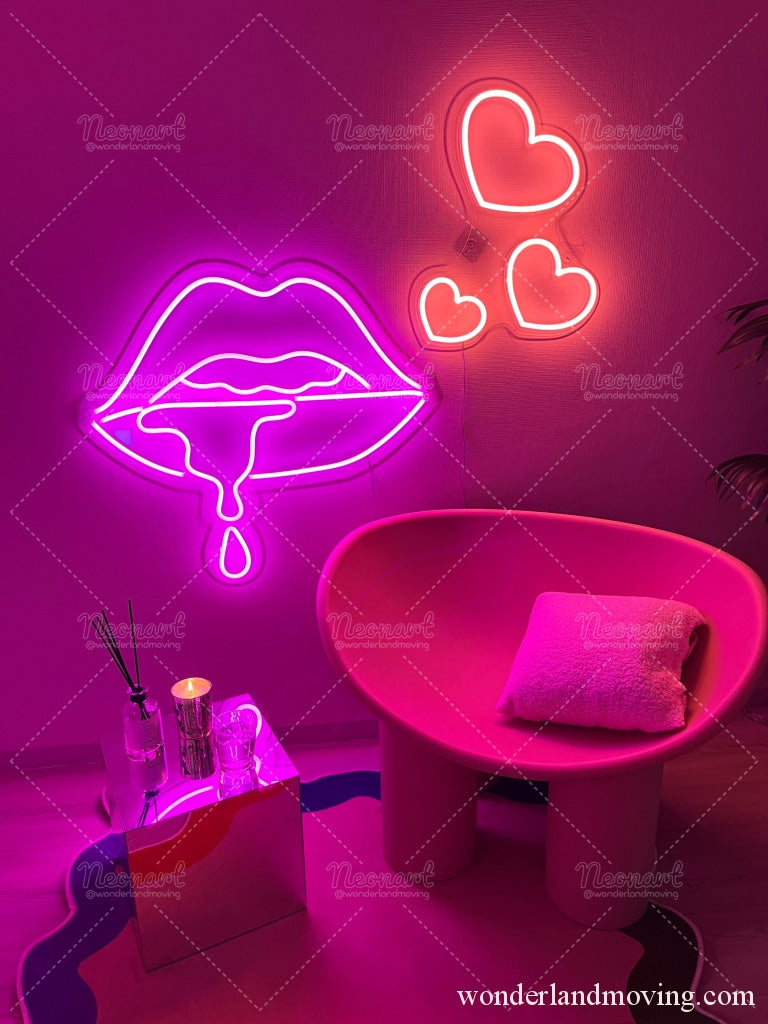 ハートネオン看板 – wonderlandmoving