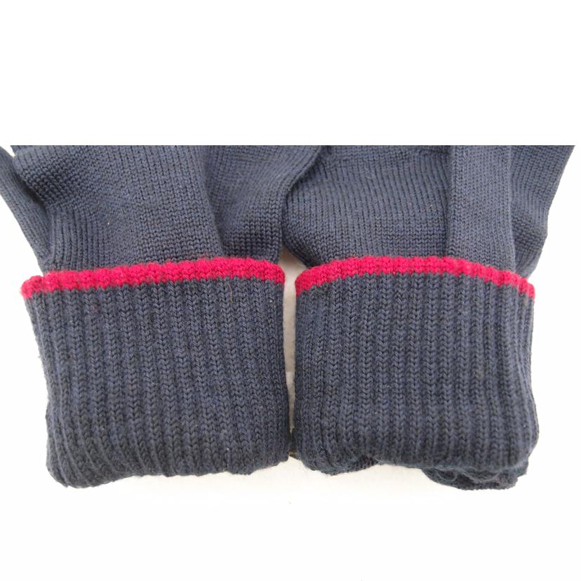 LOUIS VUITTON ルイ・ヴィトン ウール100％ 手袋 紺