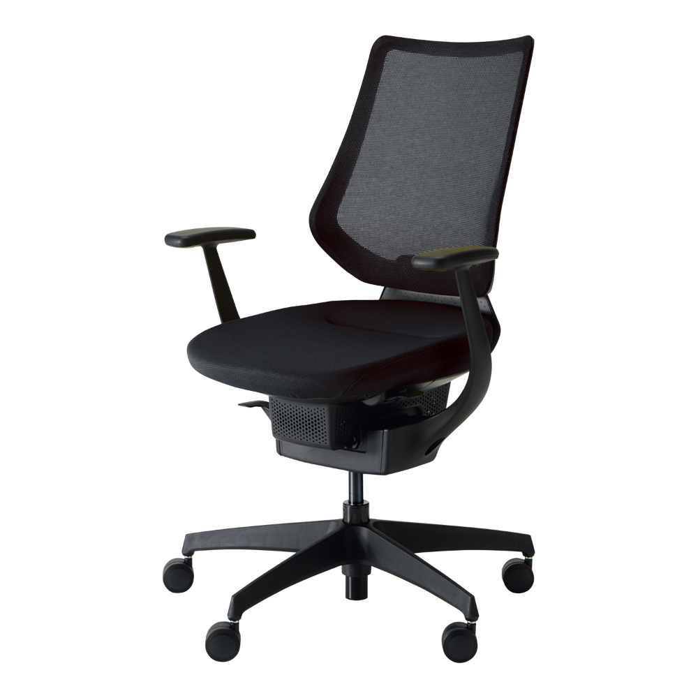 ing イング／メッシュタイプ／バーチカルタイプ／T型肘／ブラック樹脂