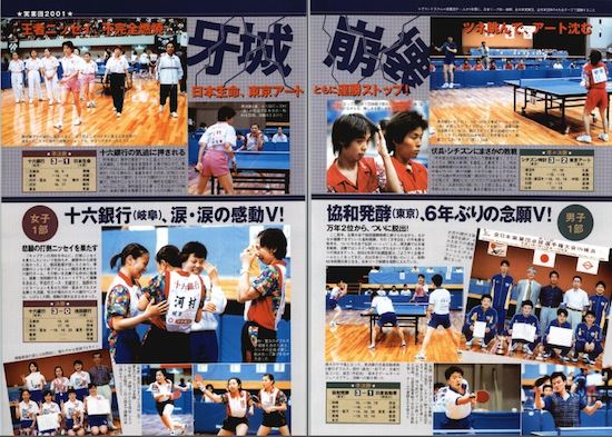 卓球】卓球王国 2001年10月号 vol.53【eBook】 – 卓球王国