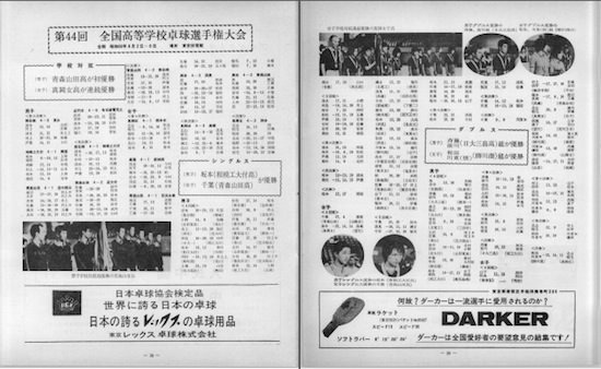 卓球】卓球ジャーナル 1975年07月号 – 卓球王国