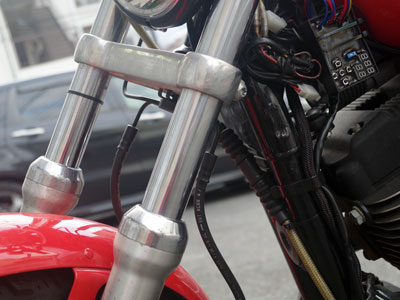 再販開始】スポーツスター用 フロントフォークスプリング WXL-11