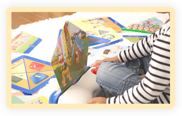 Q&Aカード｜【公式】「ディズニー英語システム」（DWE）｜子供・幼児