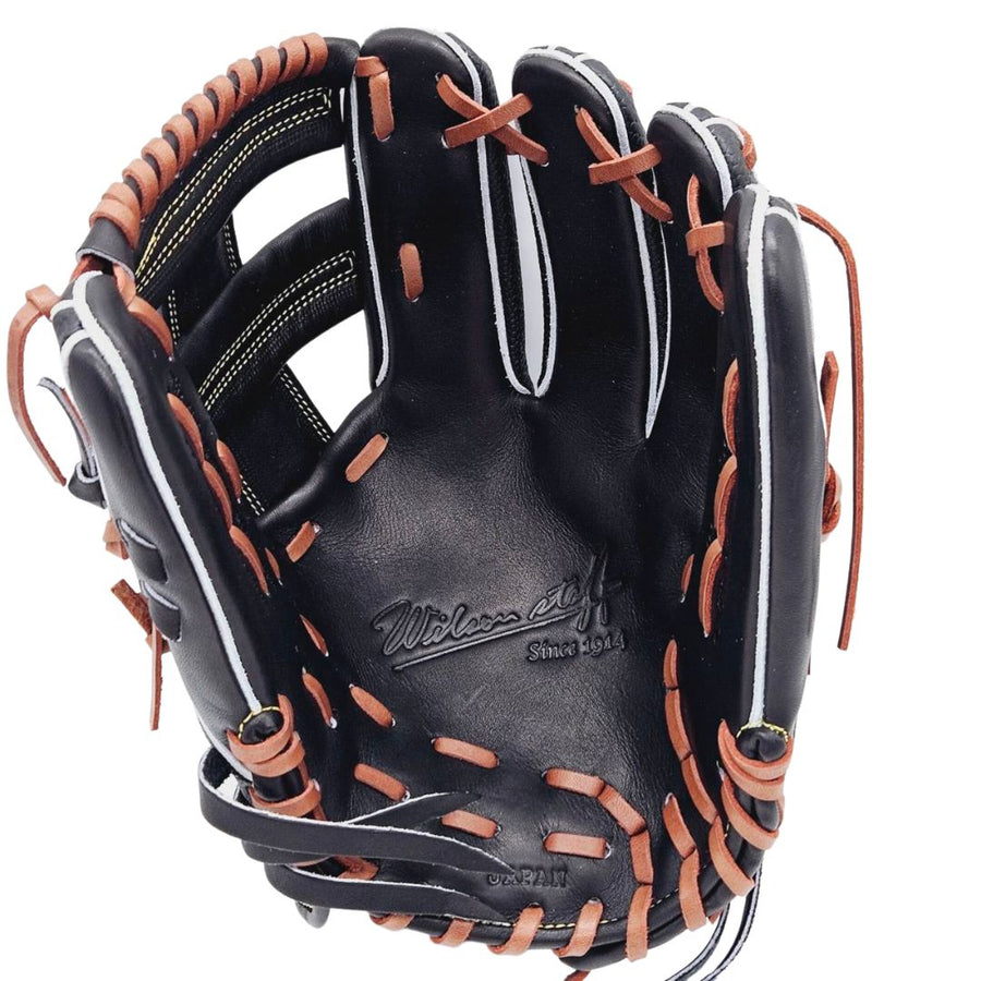 ウィルソン】硬式グラブ/内野手用/送料無料/WBW101059/右投げ/ブラック