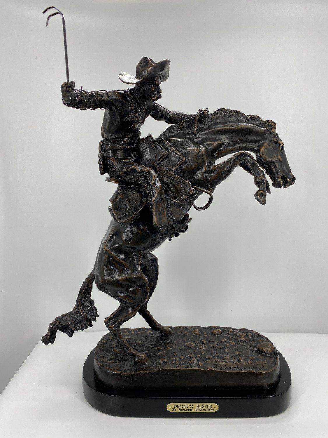 Bronco Buster Bronze Statue for Sale + Free Shipping - World of Bronze