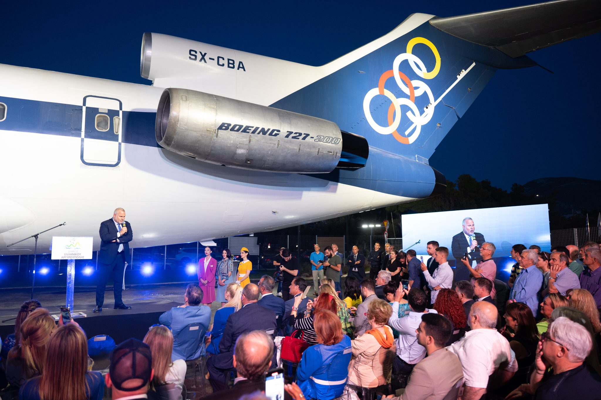 An Olympic Airways Boeing 727-200 is restored | World Airline News