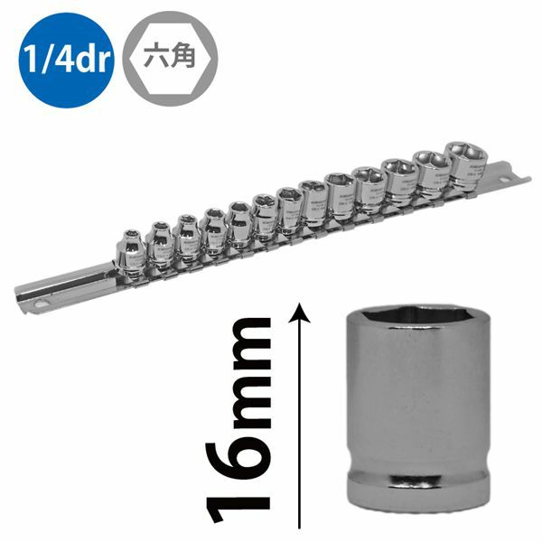 SIGNET 3/8(9.5mm)sq 13pc 6角ショートソケットセット 12133 | WORLD