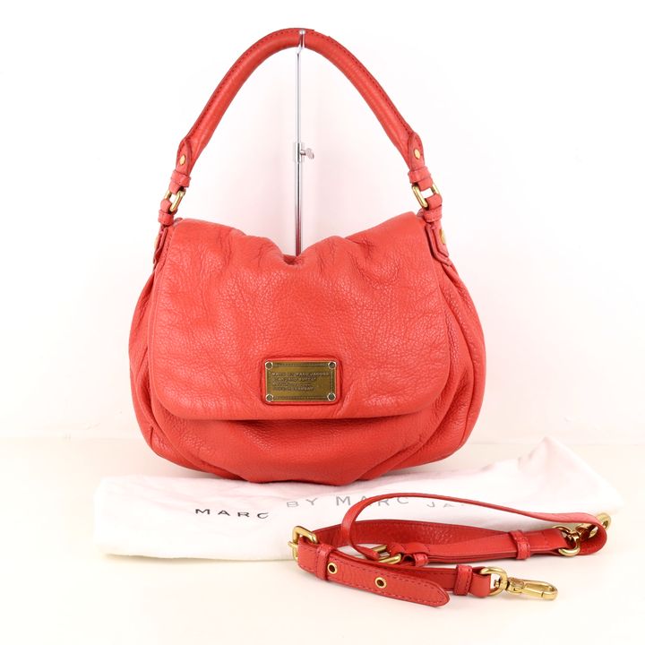 マークバイマークジェイコブス ショルダーバッグ レザー 2way ロゴ