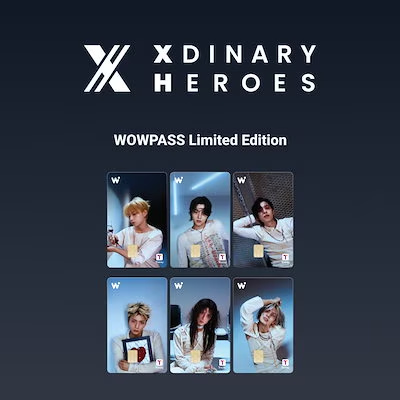Xdinary Heroes×WOWPASSコラボカード8月19日販売開始！ | WOWPASS辞典