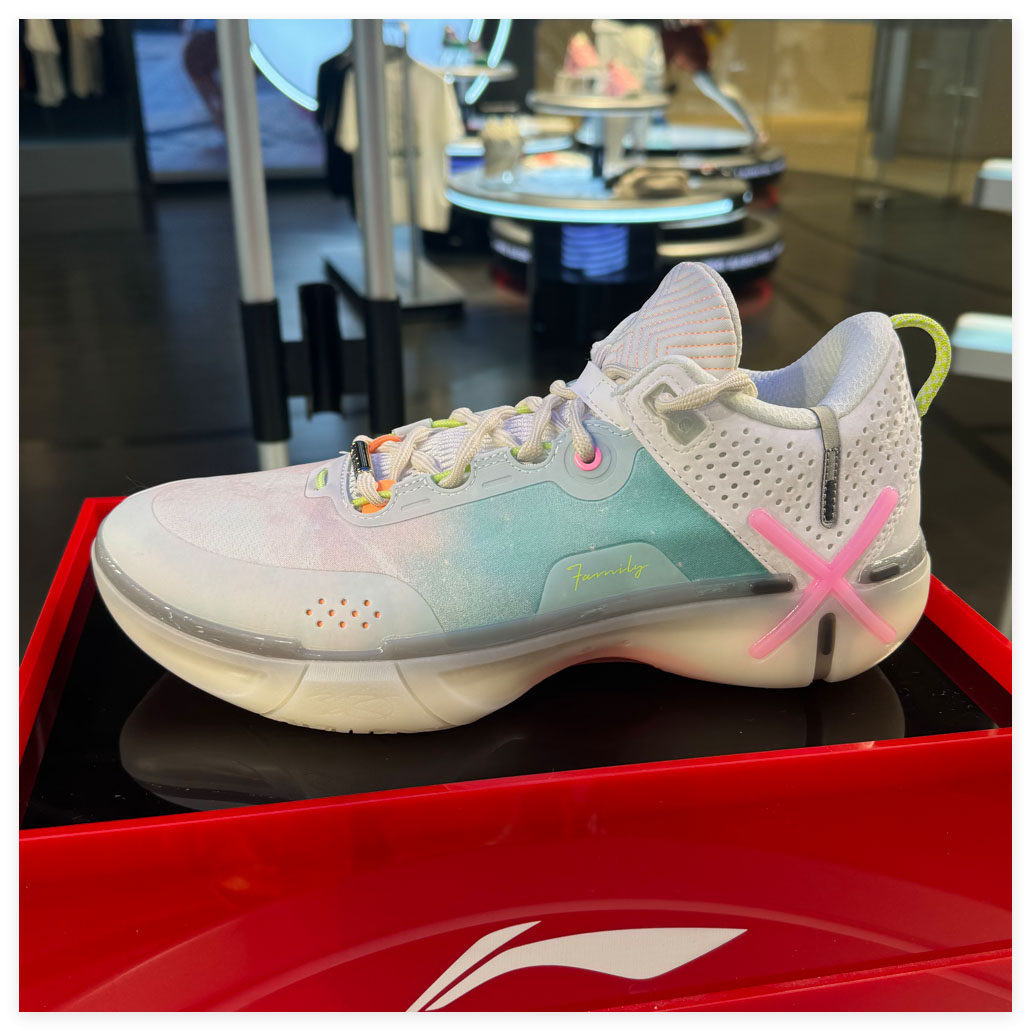 LiNing Way of Wade Shadow 6 “Fantasy” Basketball Shoes White/Green