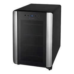 送料無料 12本収納ワインセラー +LOUNGE （プラスラウンジ）LNE-W312B