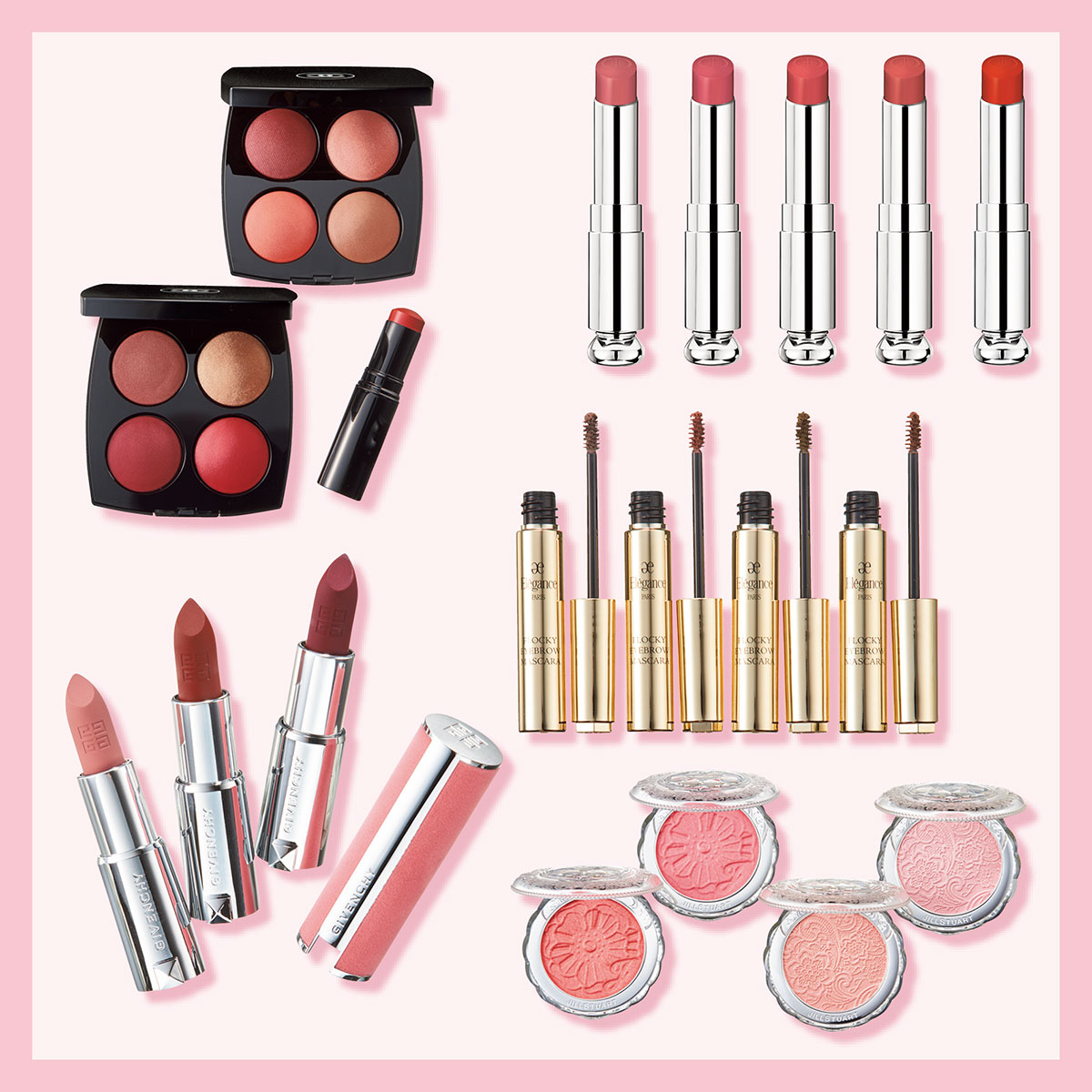 シャネル、ディオール、エレガンス他】人気デパコス11選の新作アイパレ