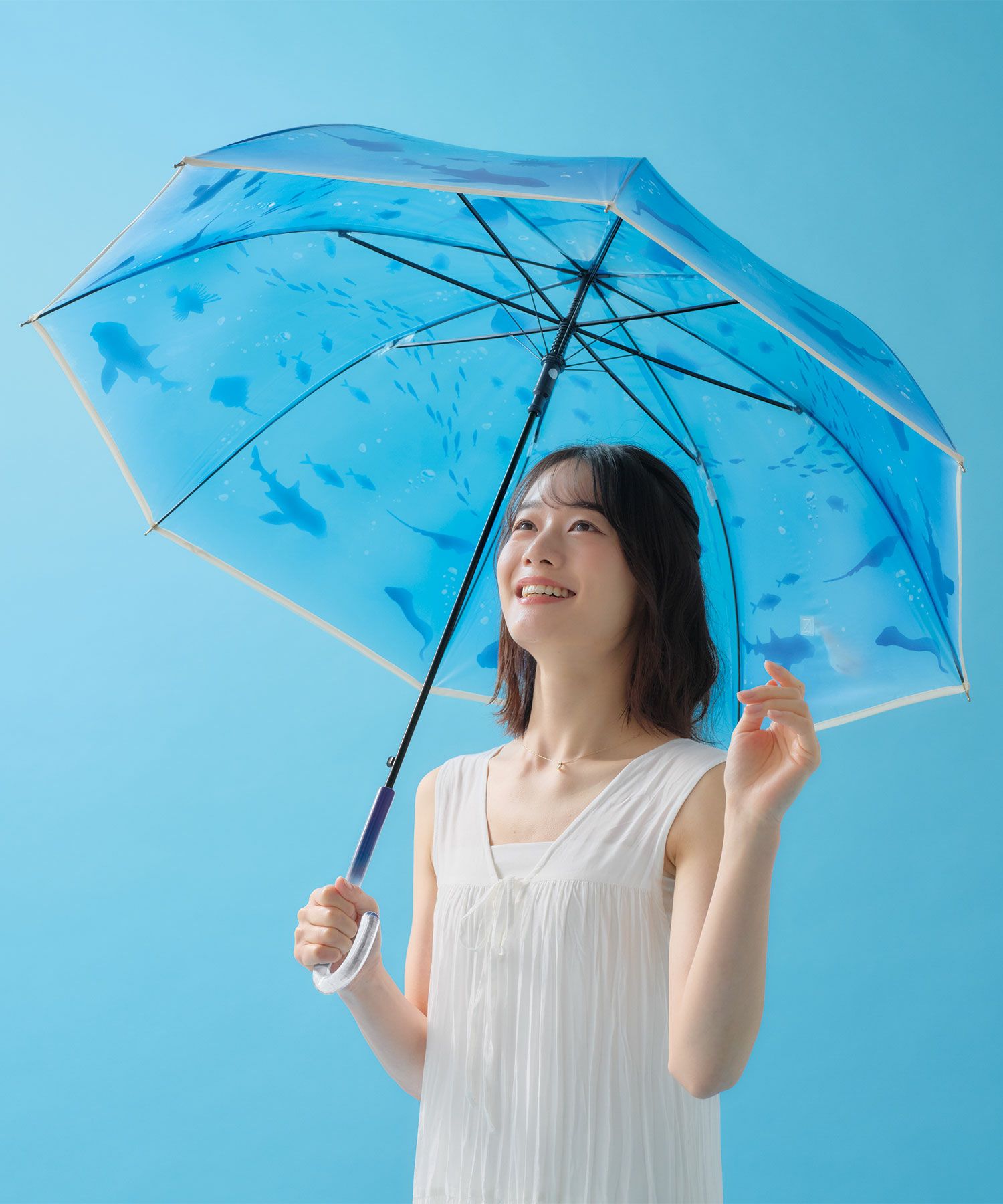 えのすい× Wpc. アンブレラ おはよう、大水槽 おやすみ 、くらげ 新