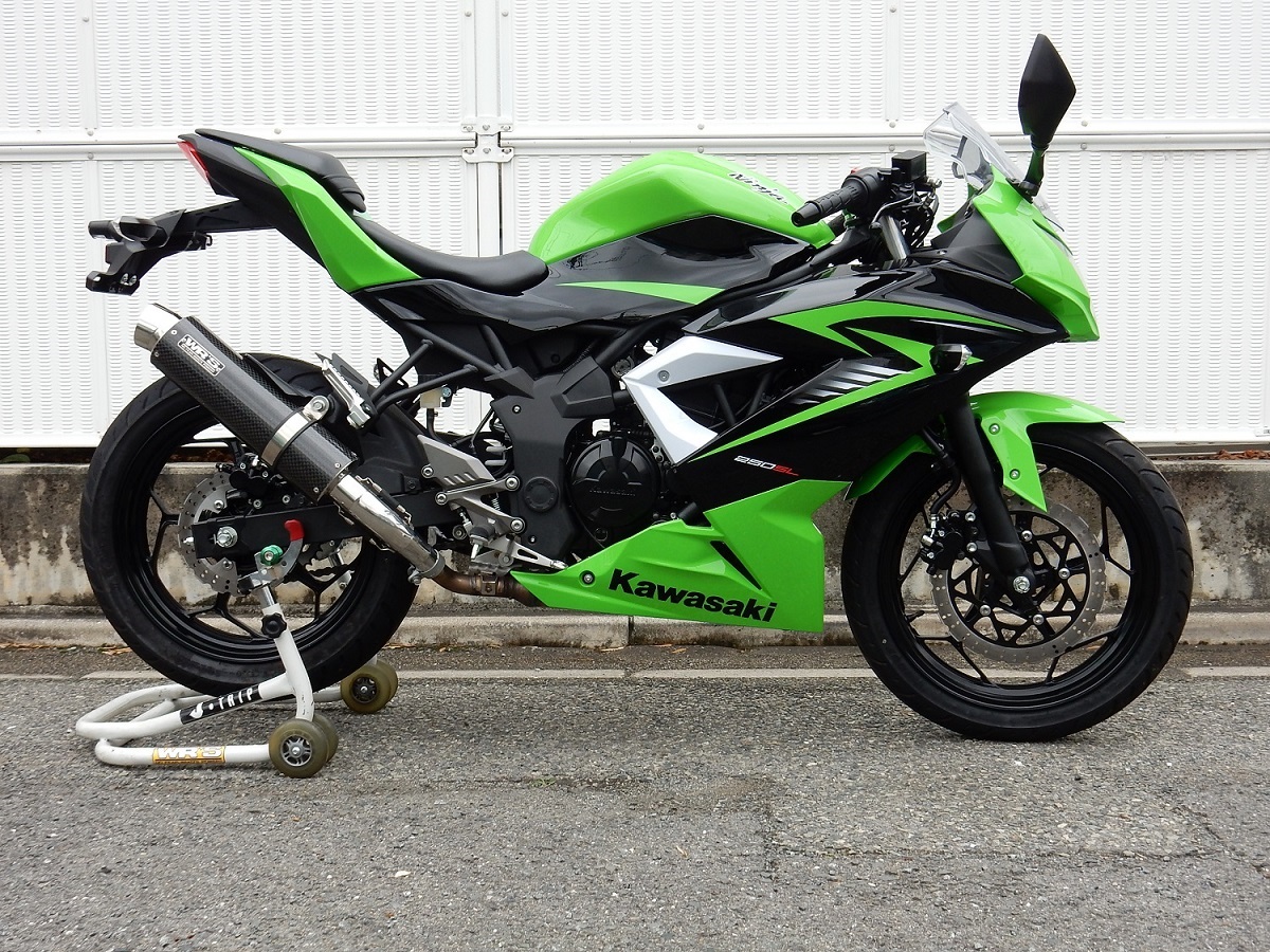 Ninja250SL/ABS【JBK-BX250A】SLIP-ON ※在庫限りで販売終了予定