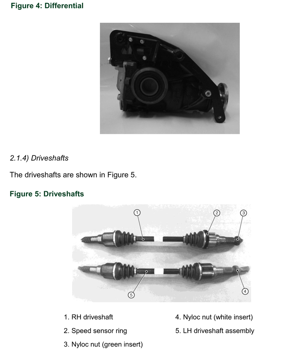 ブーツ、ドライブシャフト、ケーターハム De-Dion (Ford