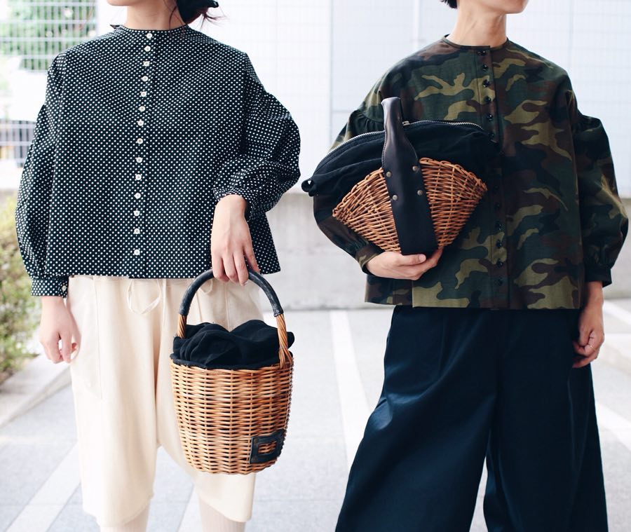 ebagos エバゴス ブライドル バケツ・M・バスケット