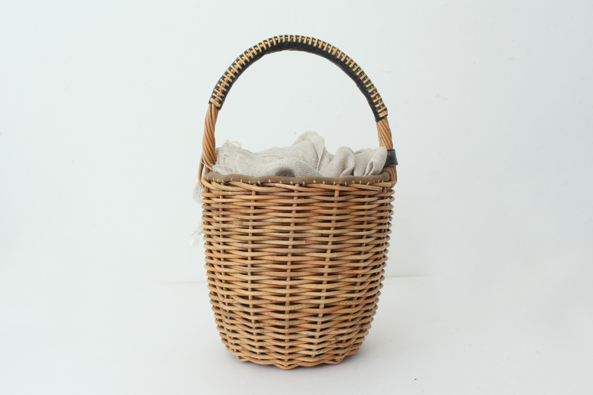 ebagos エバゴス ブライドル バケツ・M・バスケット