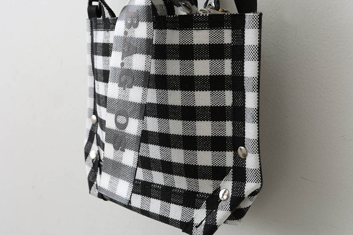 ebagos エバゴス 6号キャンバス・PVC Y字トート SS