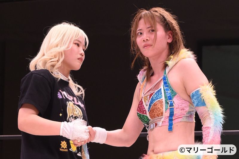 ビクトリア弓月が岩谷麻優に宣戦布告！