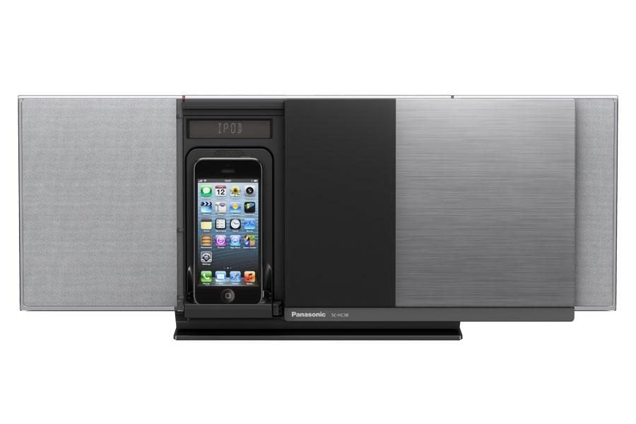 パナソニック SC-HC38 コンパクトステレオシステム iPODドッグ