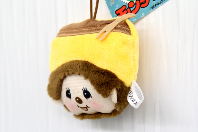 長崎限定】モンチッチ フェイスマスコット 長崎カステラ です。
