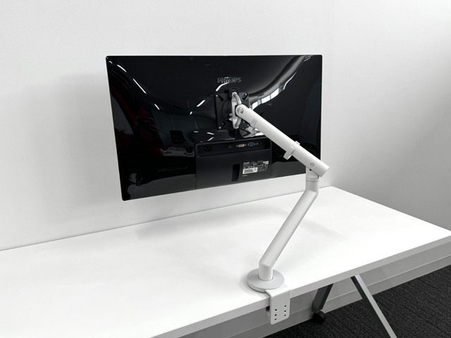 モニターアーム クランプ式 フロー[オカムラ][中古]|モニター-OA関連