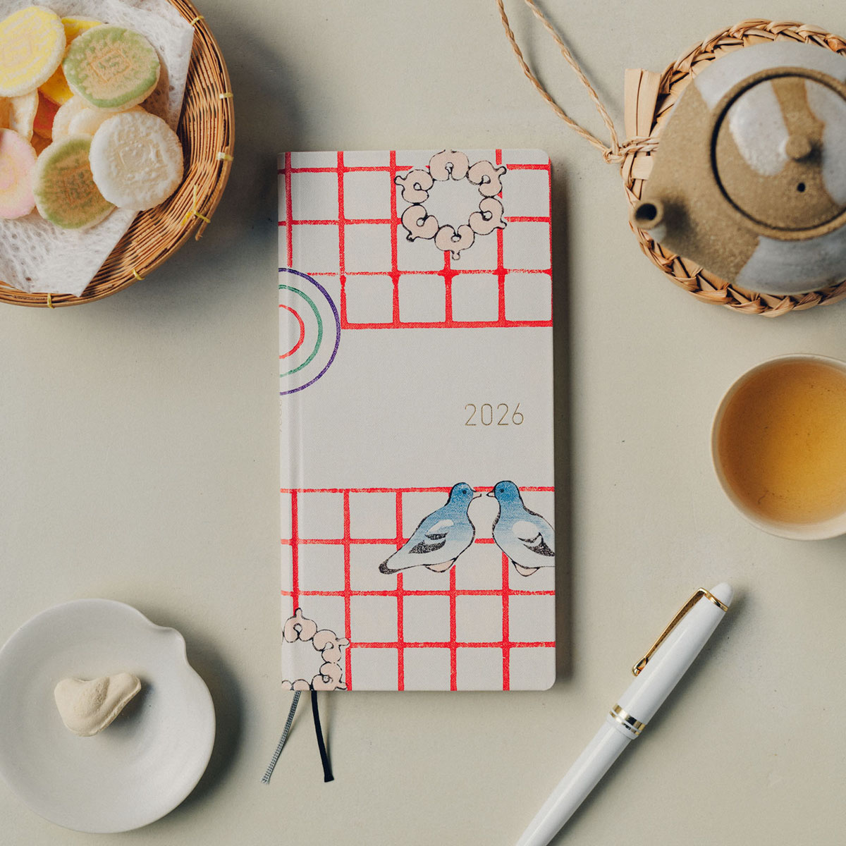 芸艸堂 / 美術海（あおい鳩） ［weeks/週間レフト/日本語版/4月/月曜