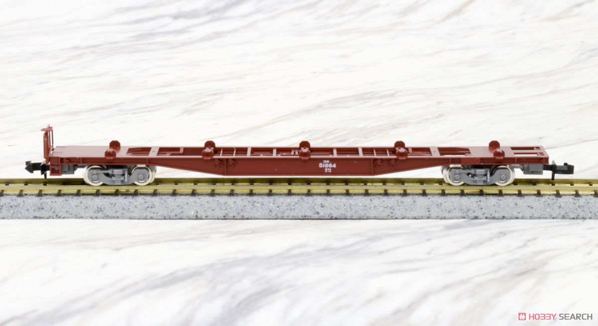 限定品】 JR コキ50000形貨車 (グレー台車・コンテナなし) セット (12