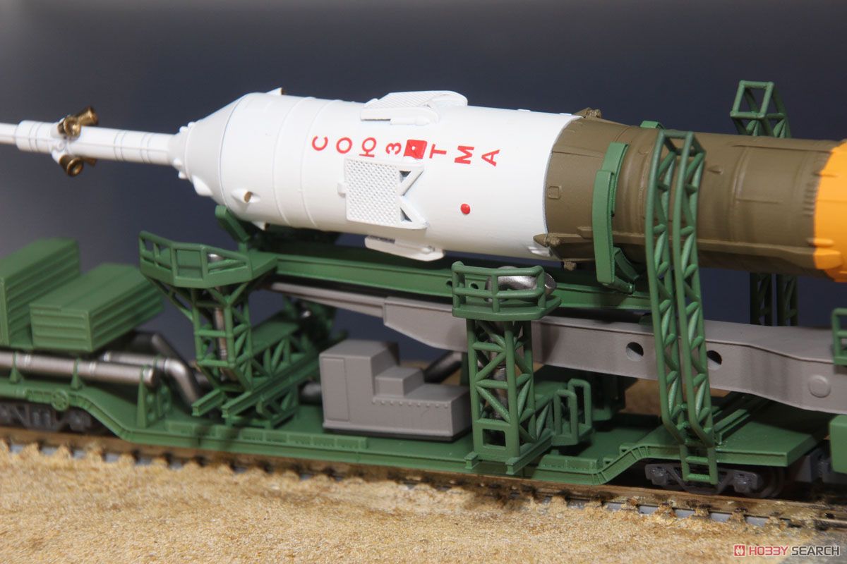 ソユーズロケット+搬送列車 (プラモデル) - ホビーサーチ ミリタリープラモ