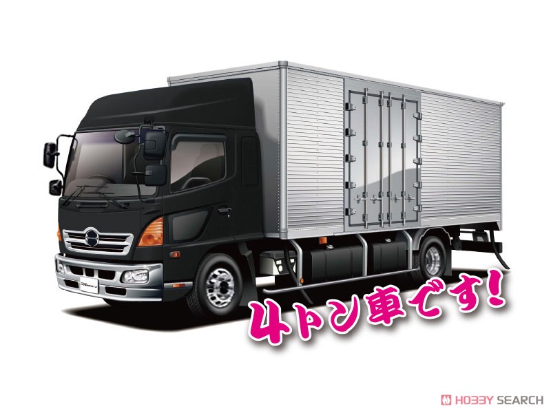 日野レンジャー ハイスター冷凍車 (プラモデル) - ホビーサーチ カーモデル