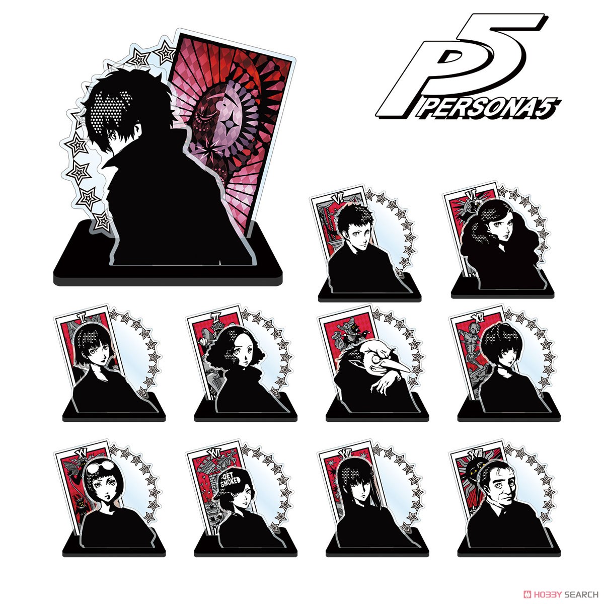 ペルソナ5 トレーディングアクリルスタンド (コープver.A) (11個セット