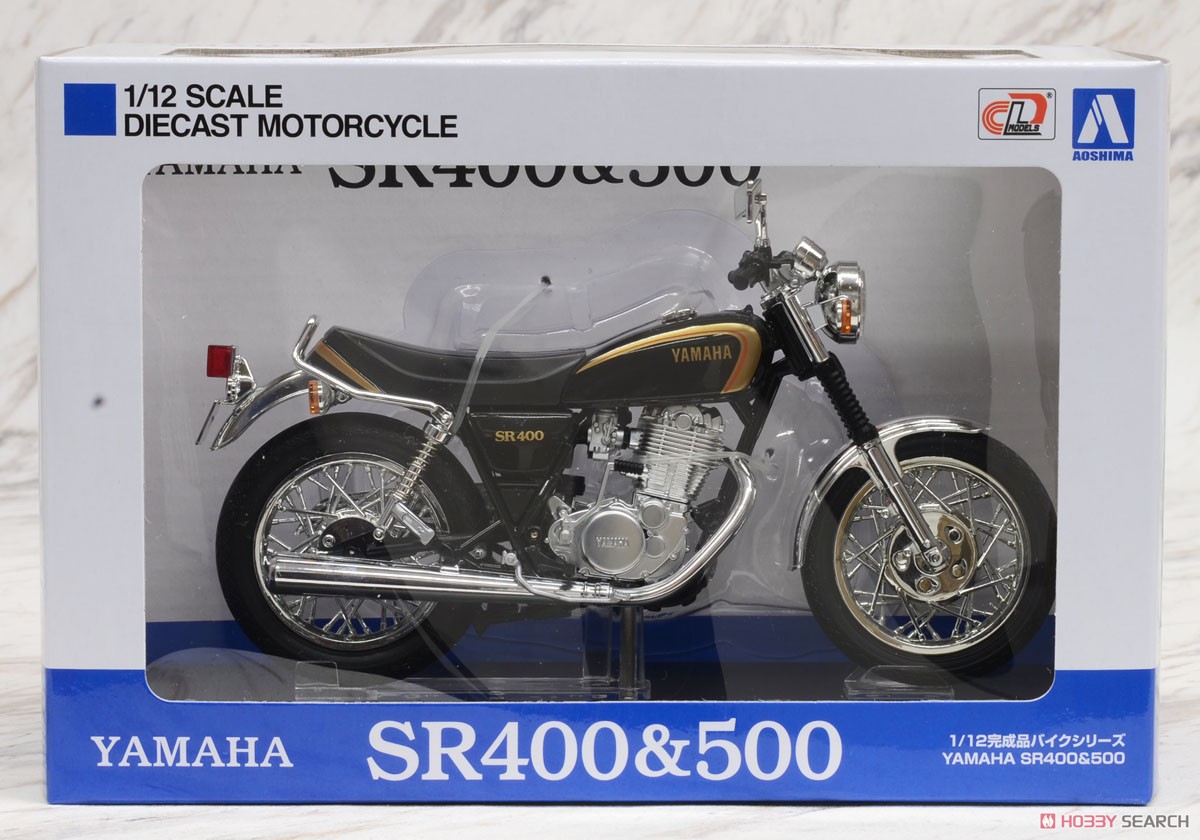 YAMAHA SR400 ブラックゴールド (ミニカー) - ホビーサーチ ミニカー