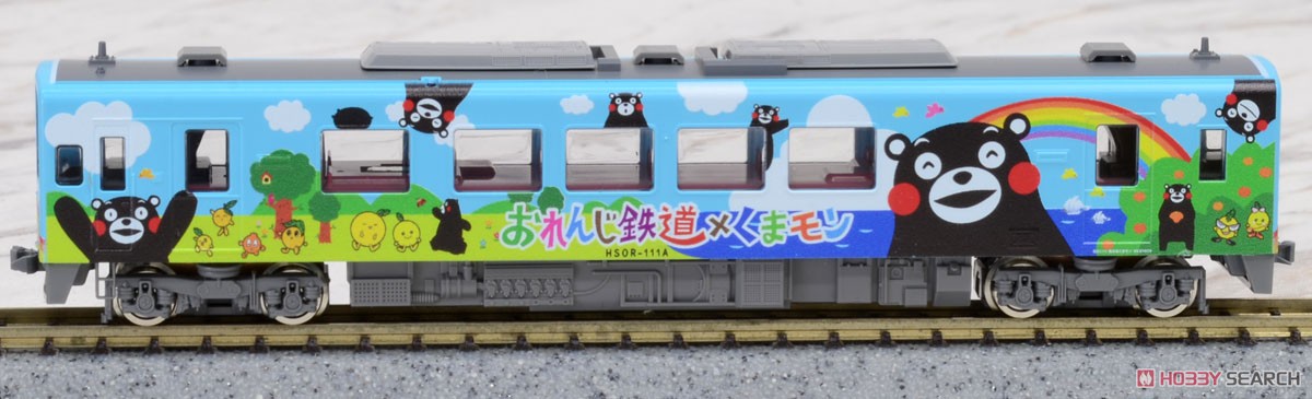 肥薩おれんじ鉄道 HSOR-100形 (くまモンラッピング1号・おれんじちゃん