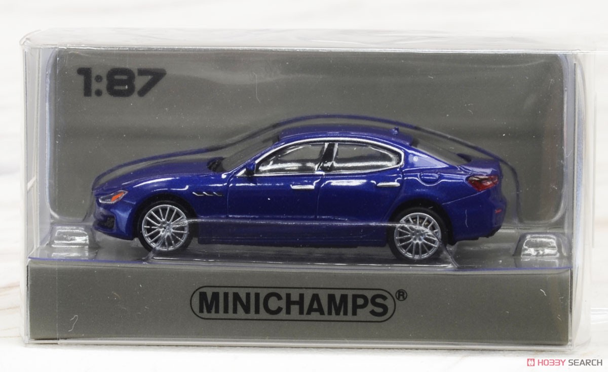 マセラティ ギブリ 2018 ダークブルーメタリック (ミニカー) - ホビー