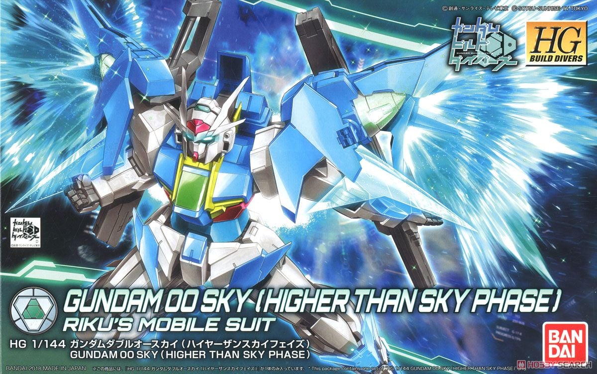 ガンダムダブルオースカイ(ハイヤーザンスカイフェイズ) (HGBD